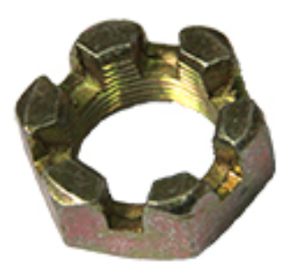 CASTLE NUT FOR STEERING GEAR BOX & A-ARM