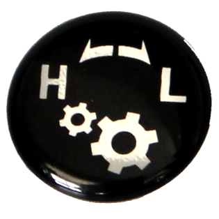 STICKER FOR HIGH/LOW SPEED MODE KNOB SWITCH