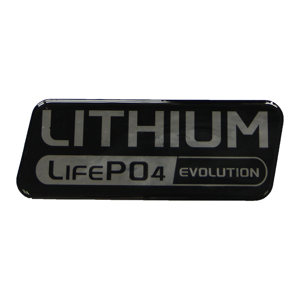 LOGO STICKER FOR LiFePO4 BATTERY, DRIVER SIDE