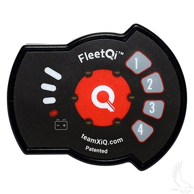 FleetQi Keyless Ignition Switch System with Digital Battery Monitor, 12-48V