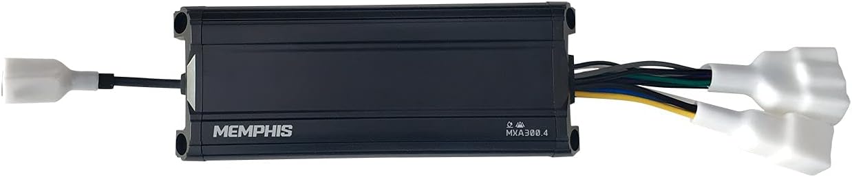 Memphis Audio MXA300.4 300W 4-Channel Marine/Powersport Audio Amplifier