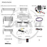 Extreme Strips - 2/4 Seat Cart + LED Controller Accessories