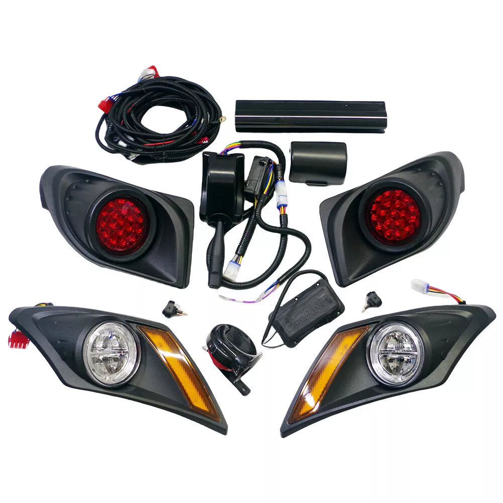 Yamaha DRIVE 2 LED Deluxe Street Legal Golf Cart Light Kit