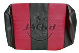 SEAT BACK SKIN FOR D2 CANDY APPLE RED + BLACK OEM Parts